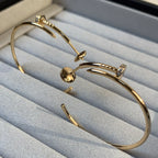 ¡®Jewelicorn¡¯JUSTE EARRINGS GOLD DIAMONDS 1.8MM