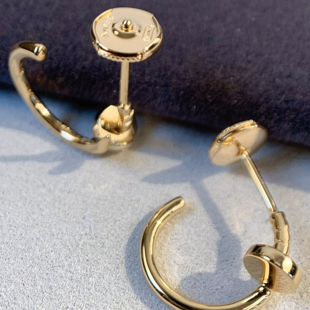 ¡®Jewelicorn¡¯JUSTE EARRINGS PINK GOLD