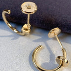 ¡®Jewelicorn¡¯JUSTE EARRINGS PINK GOLD