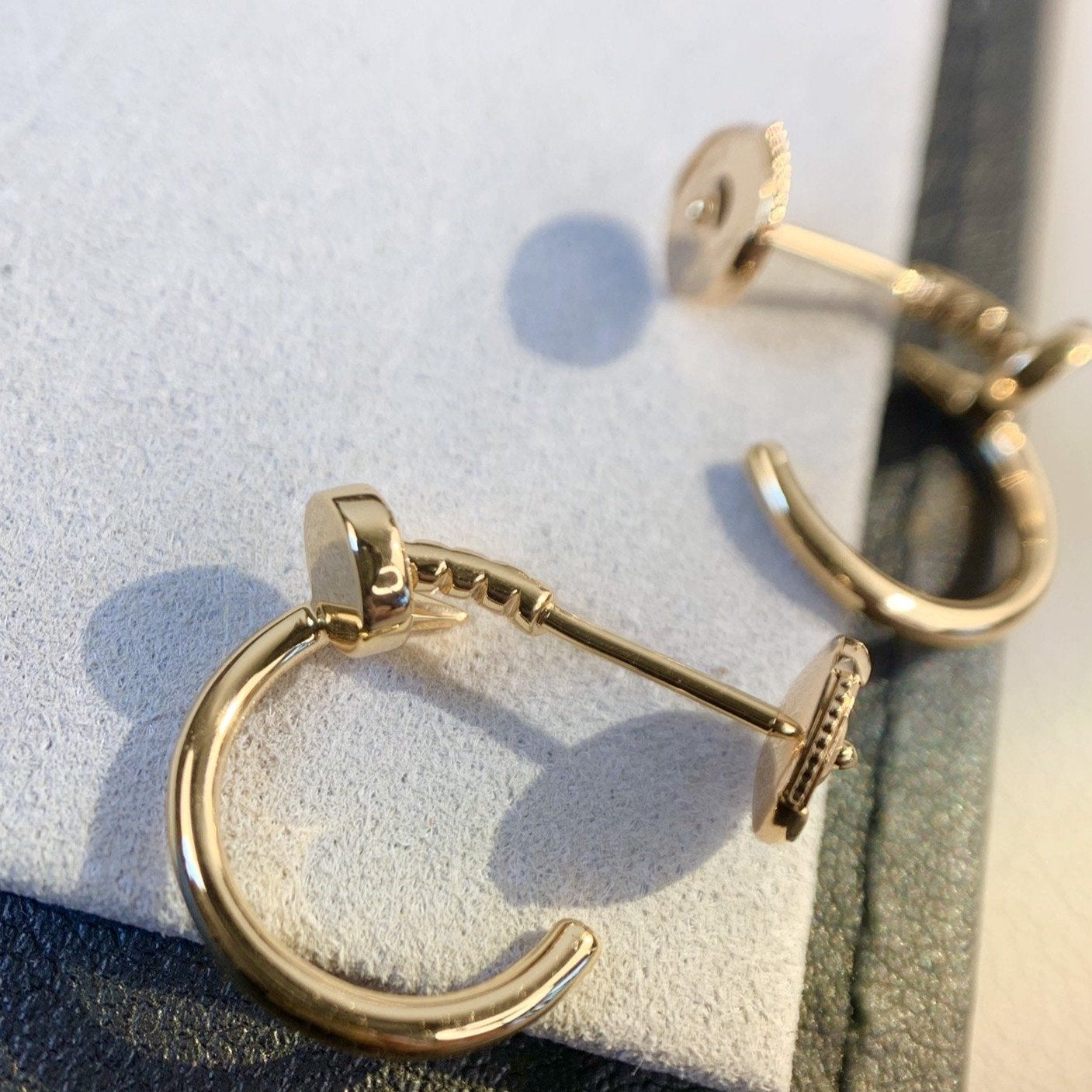 ¡®Jewelicorn¡¯JUSTE EARRINGS PINK GOLD