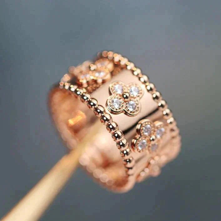 ¡®Jewelicorn¡¯CLOVER KALEIDOSCOPE RING 10MM