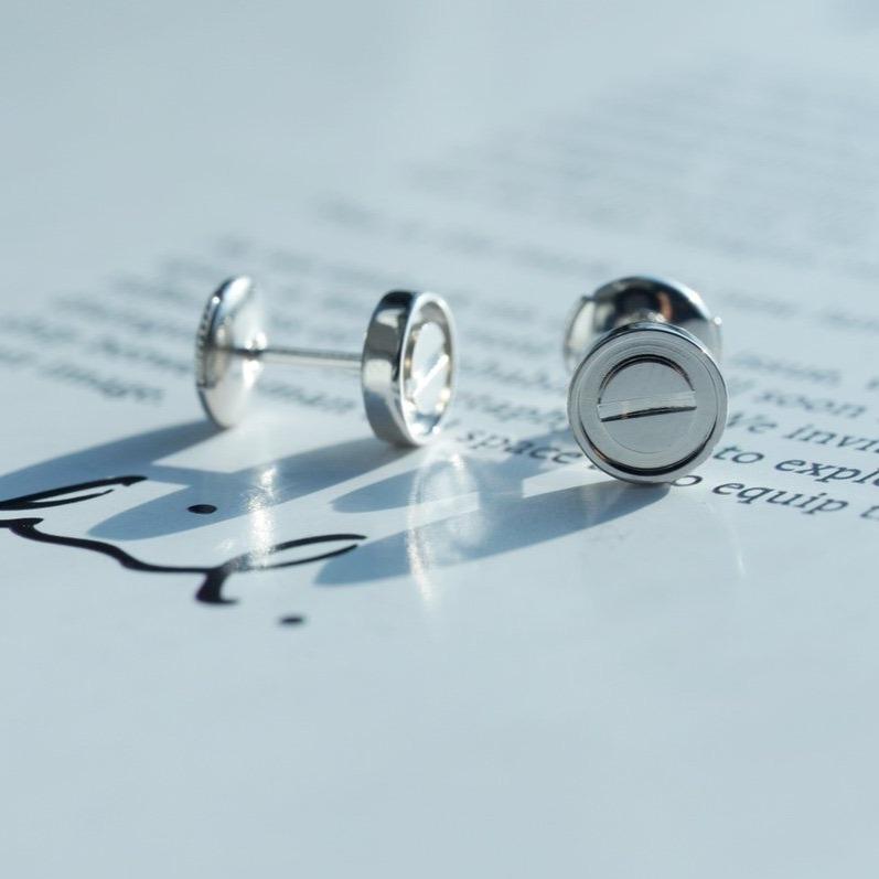 ¡®Jewelicorn¡¯LOVE EARRINGS SILVER 10MM