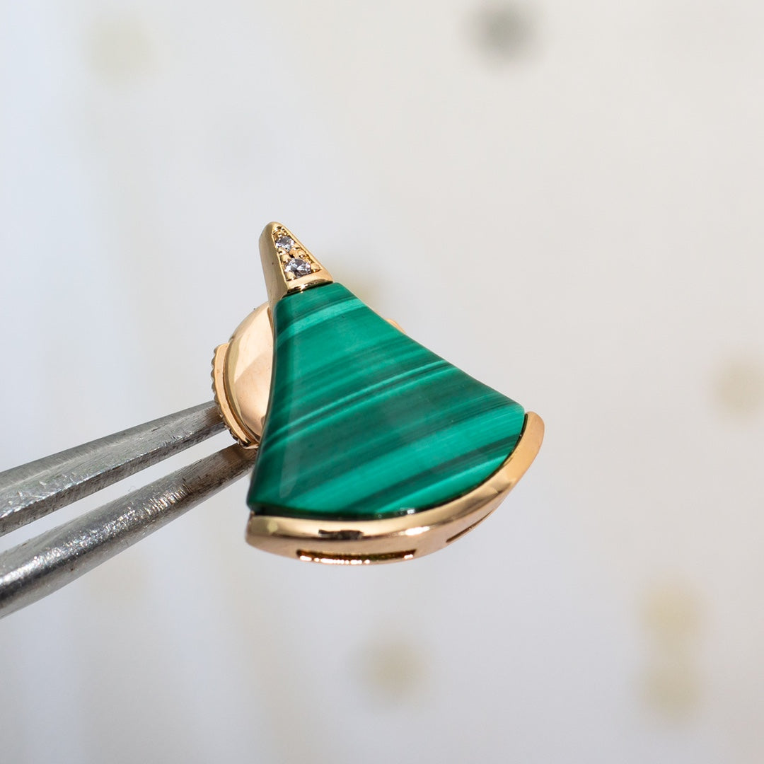 ¡®Jewelicorn¡¯DIVAS DREAM EARRINGS PINK GOLD