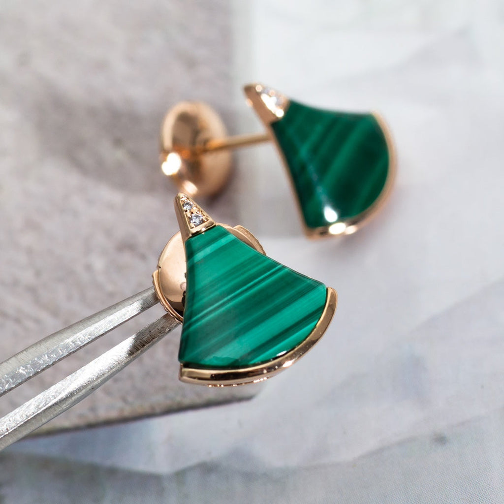 ¡®Jewelicorn¡¯DIVAS DREAM EARRINGS PINK GOLD