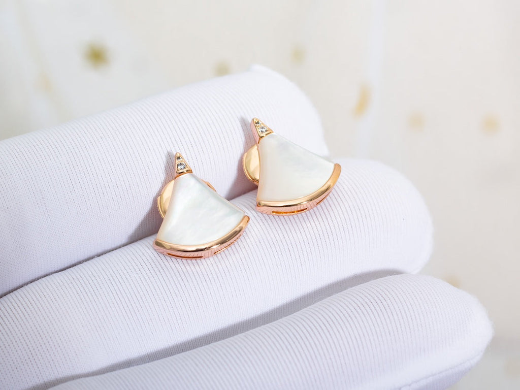 ¡®Jewelicorn¡¯DIVAS DREAM EARRINGS PINK GOLD