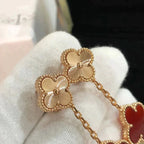 ¡®Jewelicorn¡¯CLOVER 2 MOTIF  LASER CARNELIAN EARRINGS