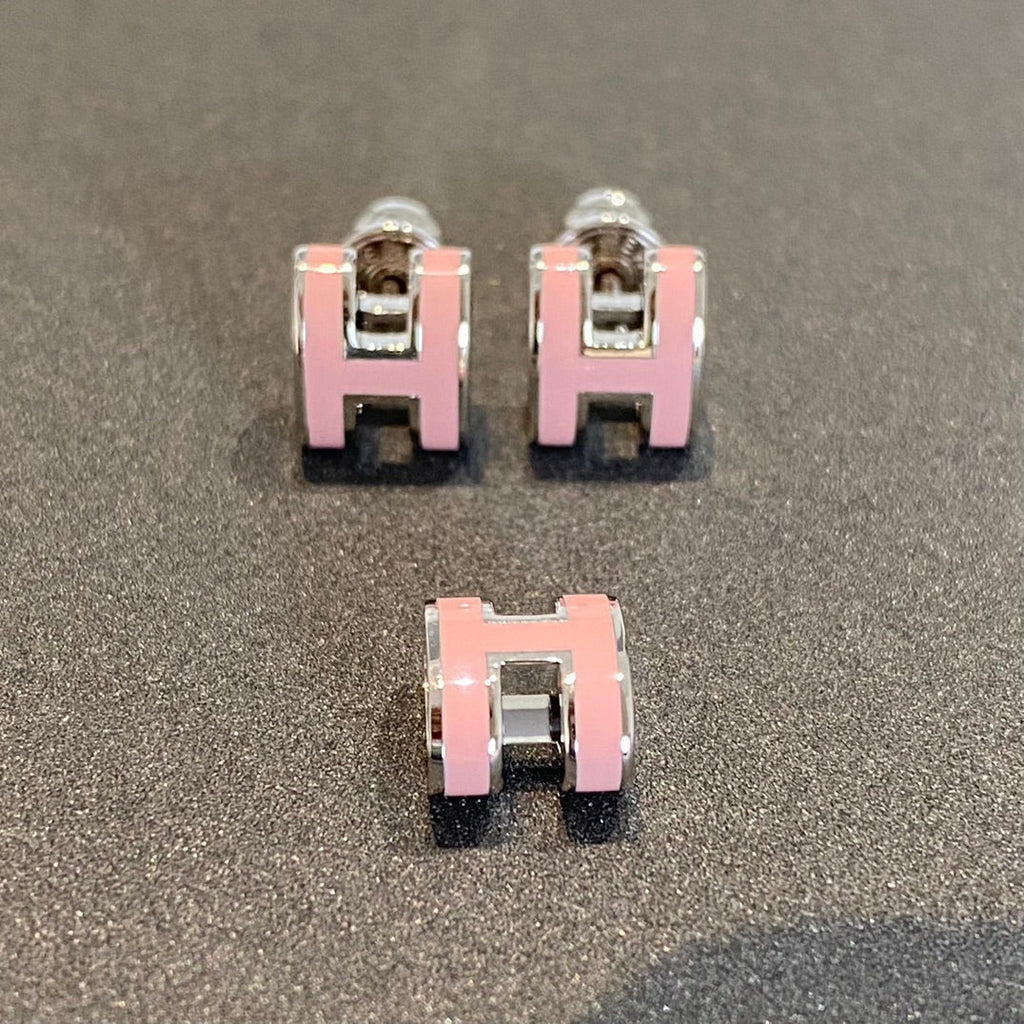 ¡®Jewelicorn¡¯MINI POP H SILVER EARRINGS PINK