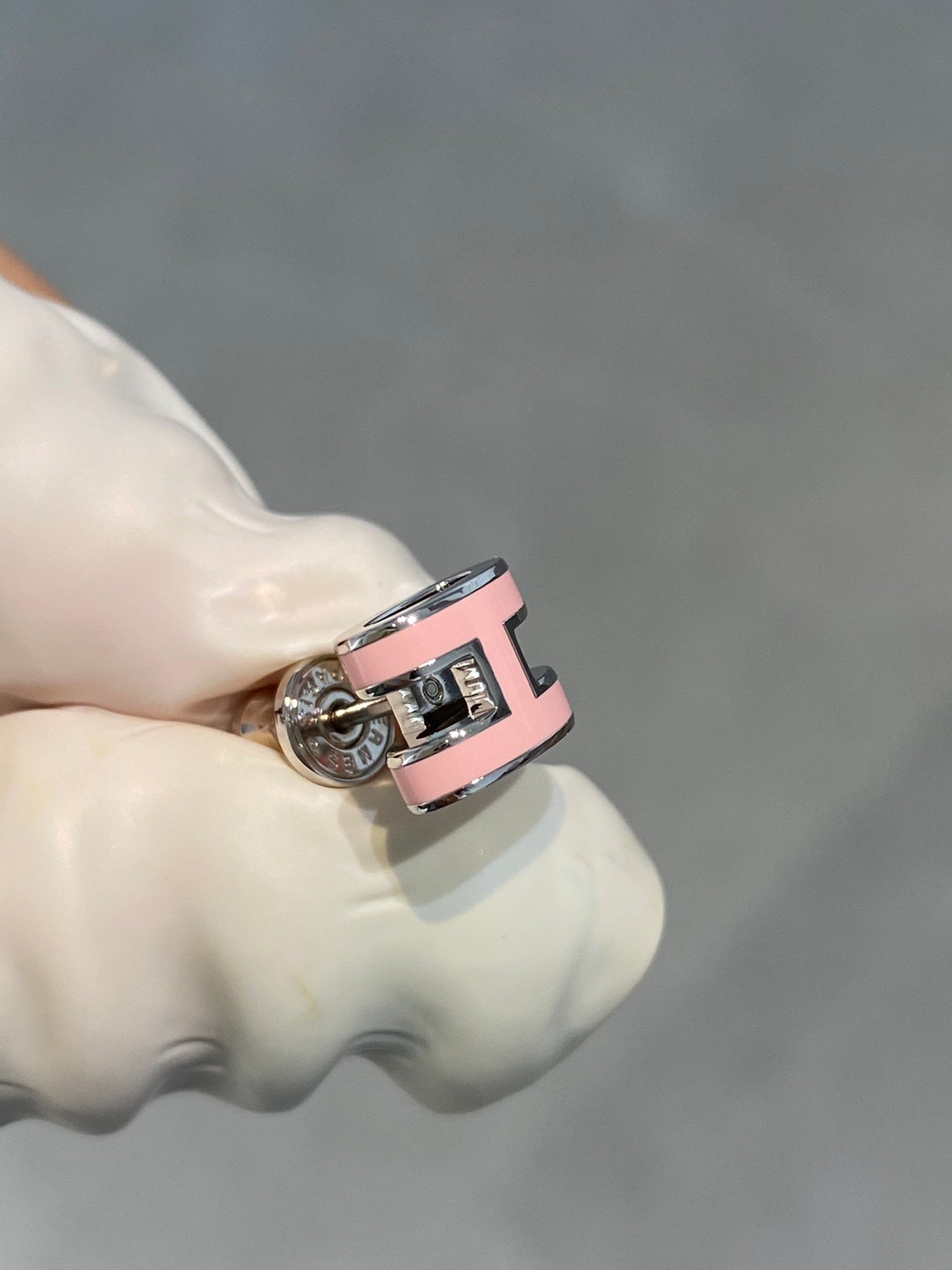 ¡®Jewelicorn¡¯MINI POP H SILVER EARRINGS PINK