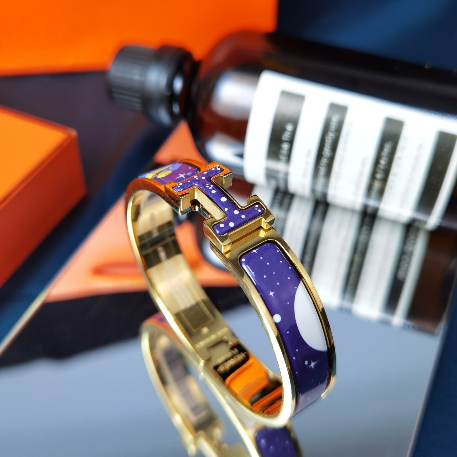 ¡®Jewelicorn¡¯H STAR AND MOON BRACELET 12MM