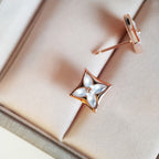 ¡®Jewelicorn¡¯STAR MOP PINK GOLD EARRINGS