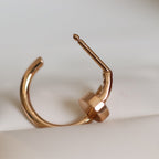 ¡®Jewelicorn¡¯JUSTE EARRINGS PINK GOLD