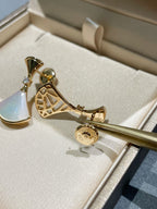 ¡®Jewelicorn¡¯DREAM MOP 1 DIAMOND EARRINGS