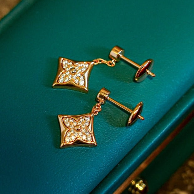 ¡®Jewelicorn¡¯STAR DIAMONDS EARRINGS GOLD