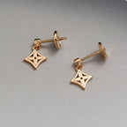 ¡®Jewelicorn¡¯STAR EARRINGS GOLD