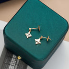 ¡®Jewelicorn¡¯STAR EARRINGS GOLD