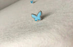 ¡®Jewelicorn¡¯BUTTERFLY TURQUOISE EARRINGS SILVER