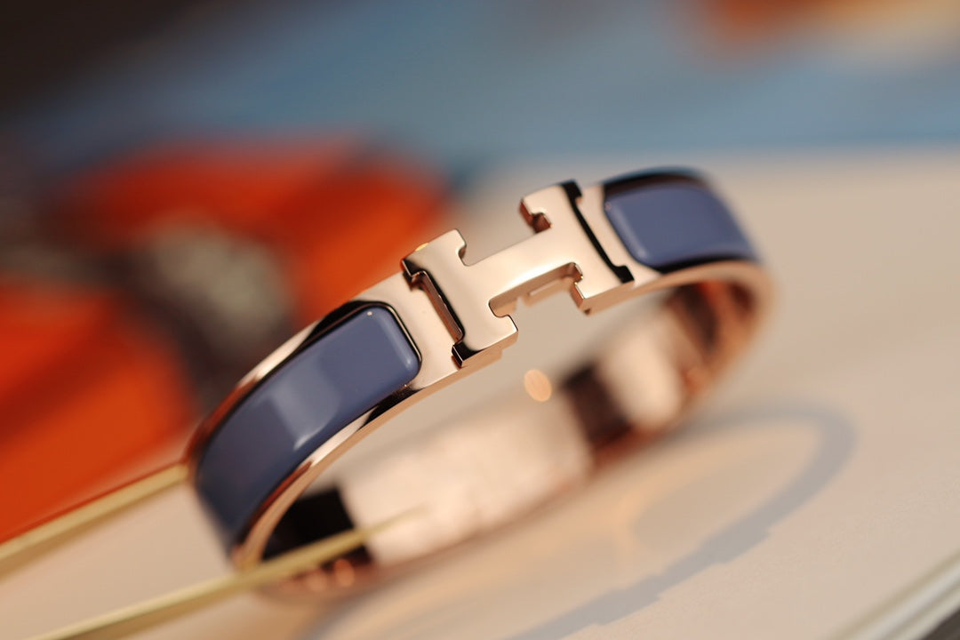 ¡®Jewelicorn¡¯H BRACELET 12MM BLUE GRAY