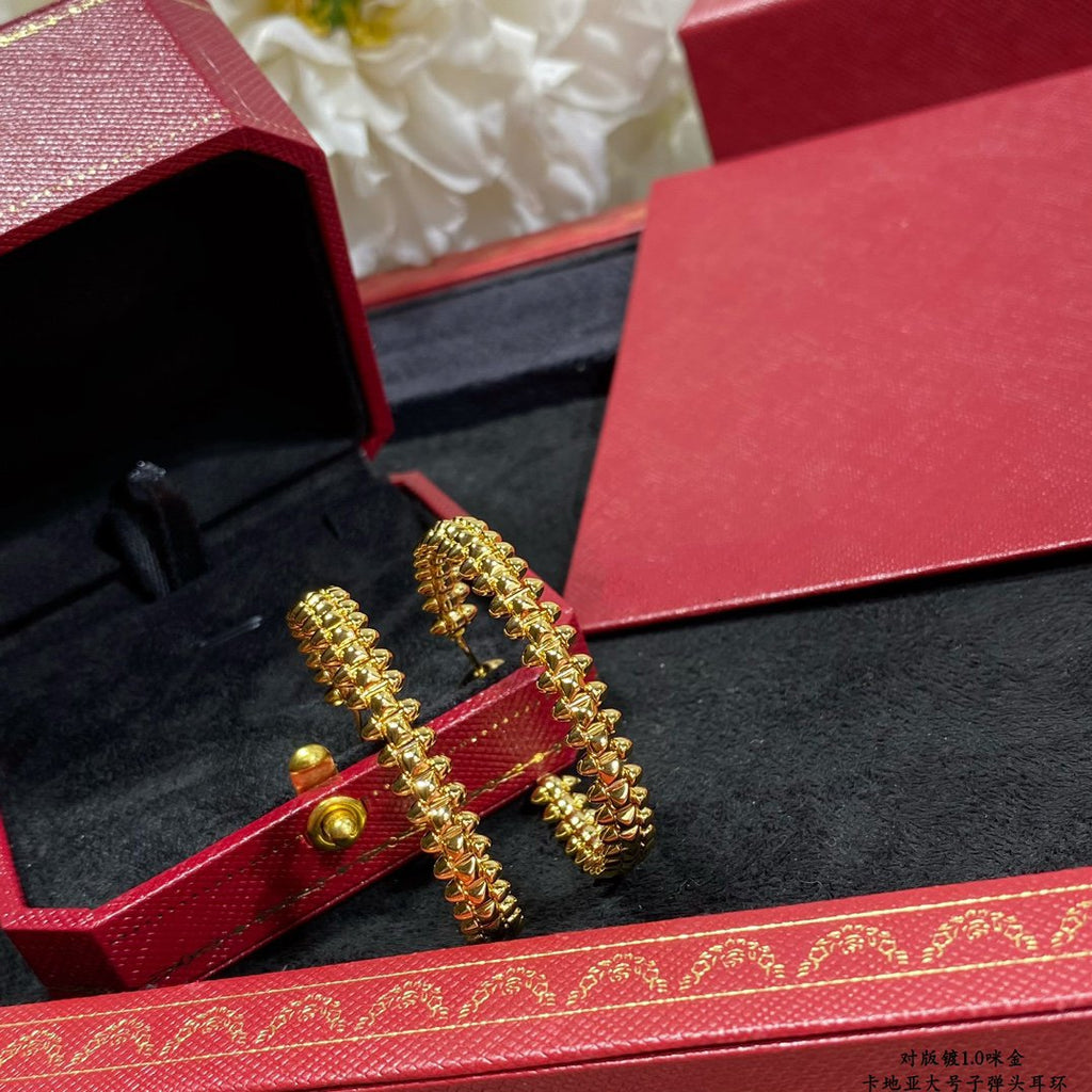 ¡®Jewelicorn¡¯CLASH LARGE HOOP EARRINGS