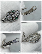 ¡®Jewelicorn¡¯SERPENT DIAMOND STUD EARRINGS