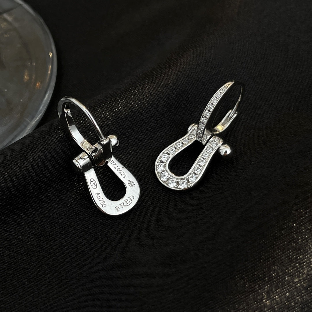 ¡®Jewelicorn¡¯FORCE 10 FULL DIAMOND DROP EARRINGS MEDIUM MODEL
