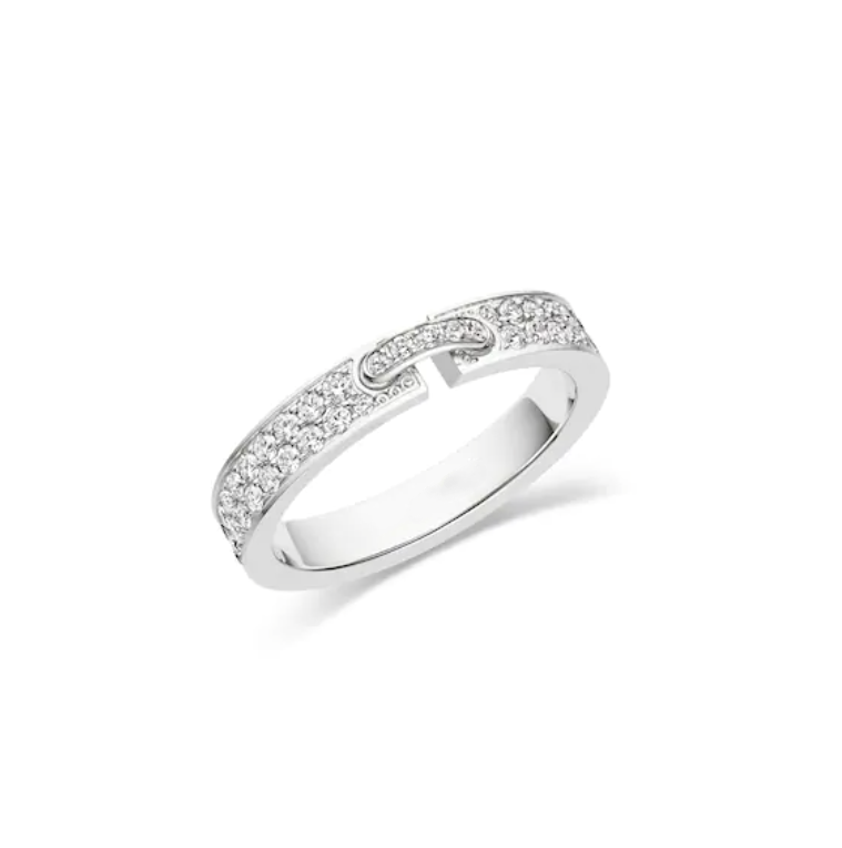 ¡®Jewelicorn¡¯ALLIANCE LIENS VIDENCE PAVED DIAMOND 4MM RING