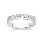 ¡®Jewelicorn¡¯ALLIANCE LIENS VIDENCE PAVED DIAMOND 4MM RING