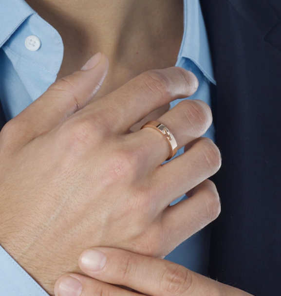 ¡®Jewelicorn¡¯ALLIANCE LIENS VIDENCE 4MM RING