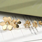 ¡®Jewelicorn¡¯CLOVER COMOS GOLD DIAMOND RING