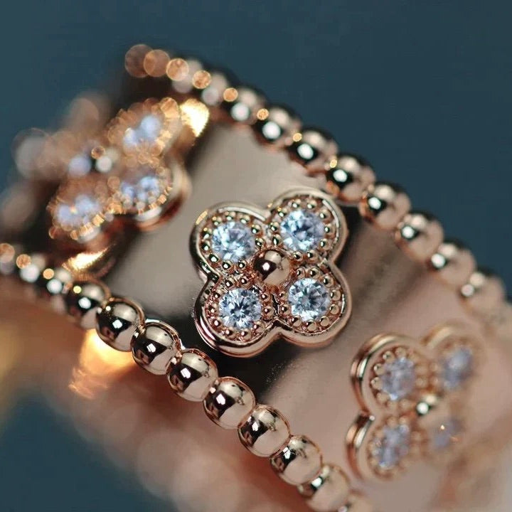 ¡®Jewelicorn¡¯CLOVER KALEIDOSCOPE RING 10MM