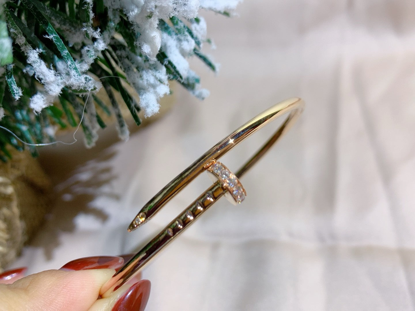 ¡®Jewelicorn¡¯JUSTE BRACELET 2.5MM DIAMONDS