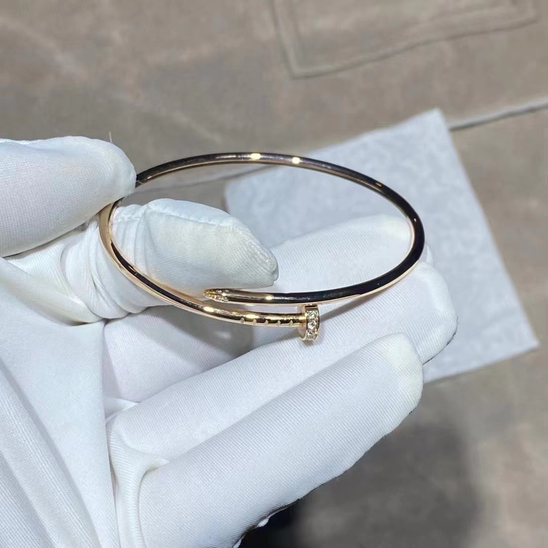 ¡®Jewelicorn¡¯JUSTE BRACELET 2.5MM DIAMONDS