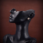 ¡®Jewelicorn¡¯JEUX DE GOLD DIAMOND EARRINGS