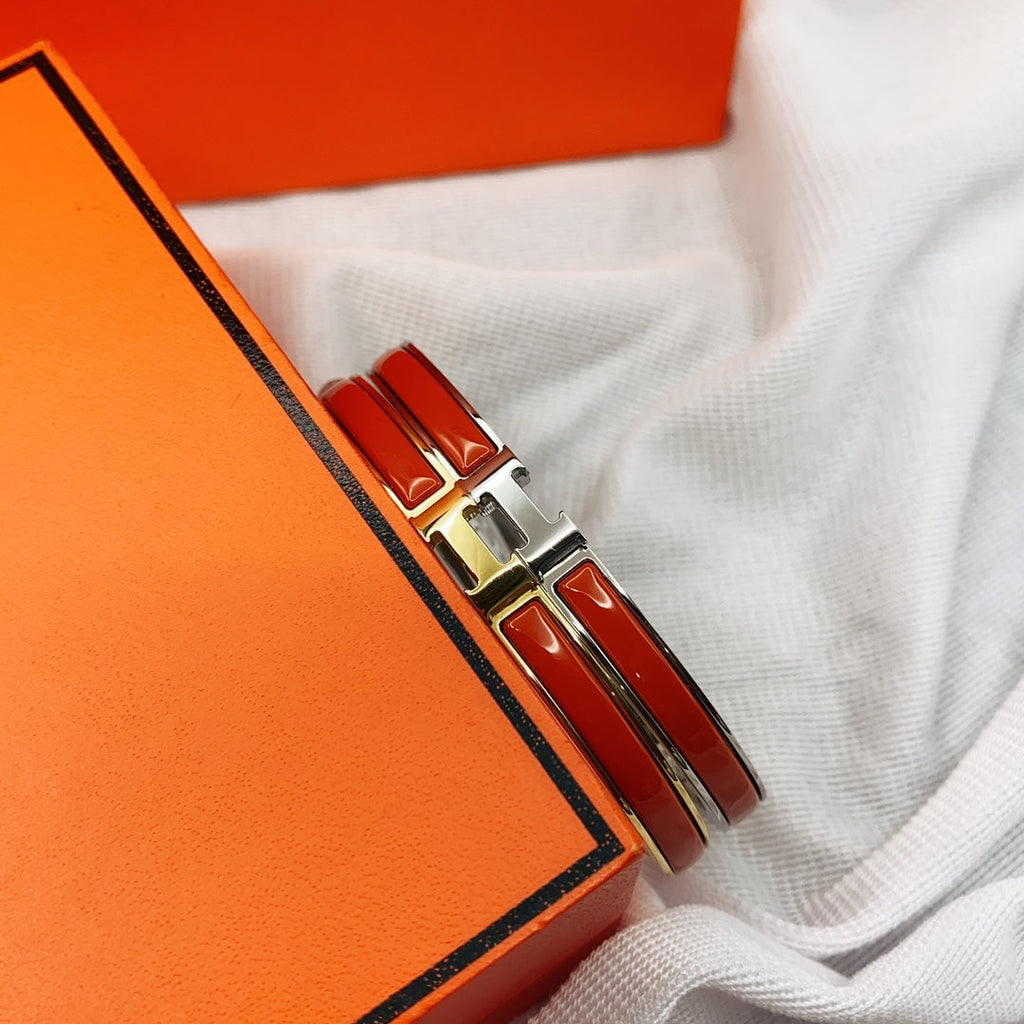 ¡®Jewelicorn¡¯CLASSIC HM CLIC RED 8MM ENAMEL BRACELET