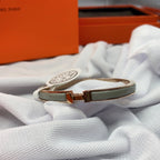 ¡®Jewelicorn¡¯CLASSIC HM CLIC GREEN 8MM ENAMEL BRACELET