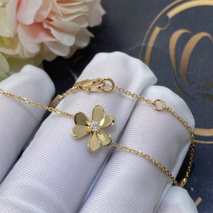 ¡®Jewelicorn¡¯FRIVOLE GOLD FLOWER BRACELET