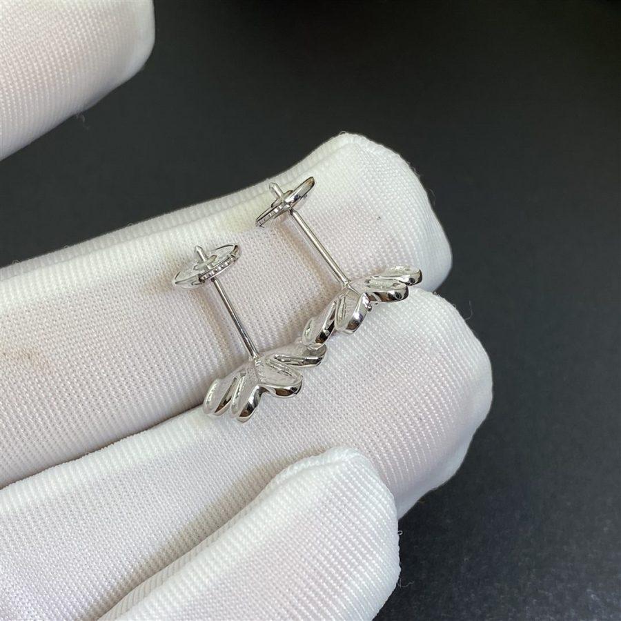 ¡®Jewelicorn¡¯FRIVOLE MINI SILVER FLOWER EARRINGS