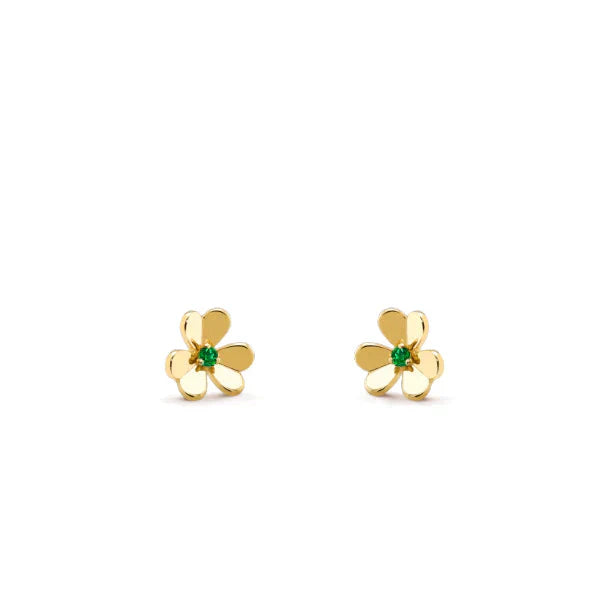 ¡®Jewelicorn¡¯FRIVOLE  FLOWER MALACHITE EARRINGS