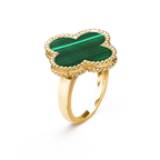 ¡®Jewelicorn¡¯CLOVER MALACHITE RING