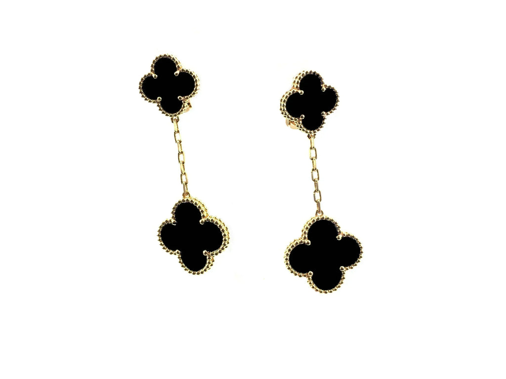 ¡®Jewelicorn¡¯CLOVER 2 MOTIFS  EARRINGS (MULTIPLE CHOICESC